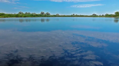 River landscape Stock Footage 34402055