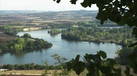 River landscape Stock Footage 53134587