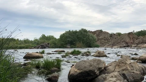 River landscape Stock Footage 119582633