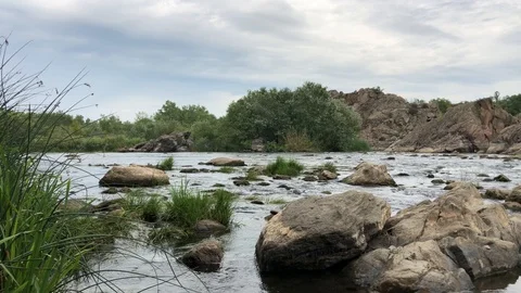 River landscape Stock Footage 119583251