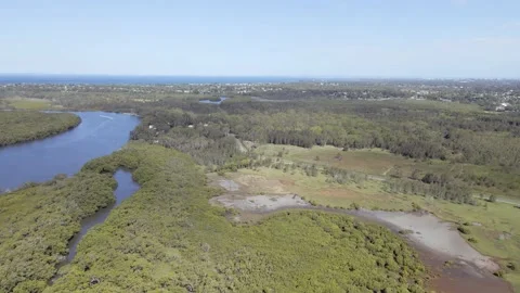 River Landscape Video stock 147700552