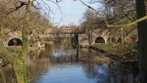 River landscape Stock Photos