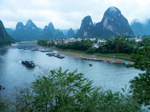 River landscape Stock Photos