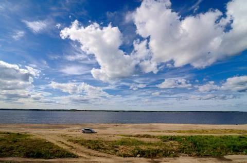 River landscape Stock Photos