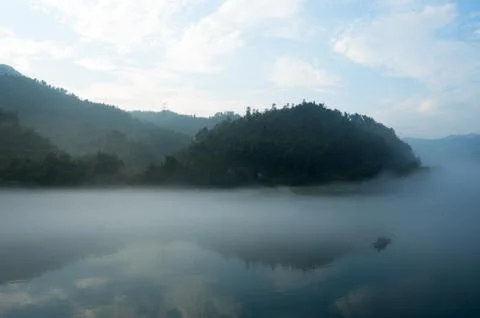 River landscape Stock Photos