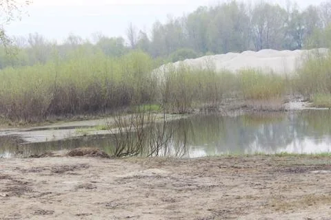 River landscape water Stock Photos