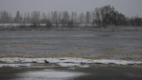 River in late fall Stock Footage 120601961