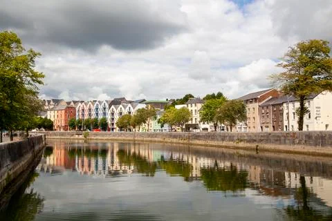 River Lee in Cork Stock Photos