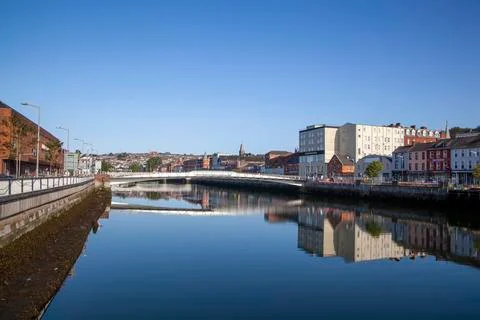 River Lee in Cork Stock Photos