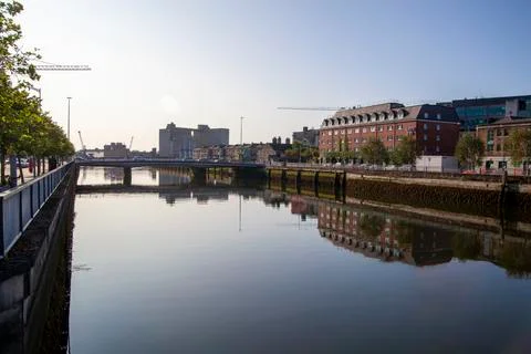 River Lee in Cork Stock Photos