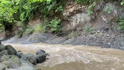 River in Lerik Stock Footage 330169670