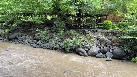 River in Lerik Stock Footage 330169680