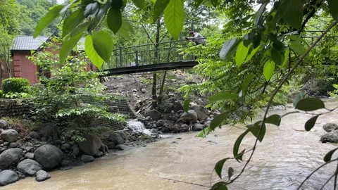 River in Lerik Stock Footage 330169687