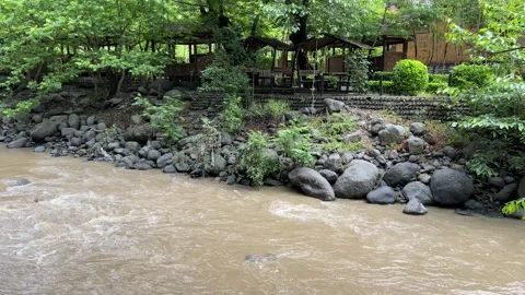 River in Lerik Stock Footage 330169716