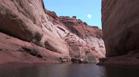 River Level View of Grand Canyon 스톡 동영상 19179813