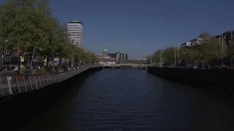 River Liffey , Dublin 動画素材 10908744
