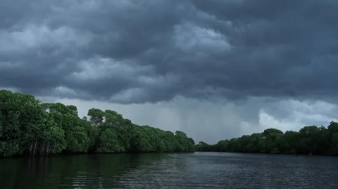 River Lightning Stock-Footage 53103926