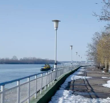 River lights Stock Photos