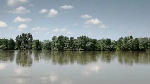 The river Loire Stock Footage 11519229