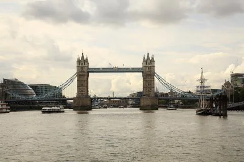 Up the river to London Bridge Stock Photos