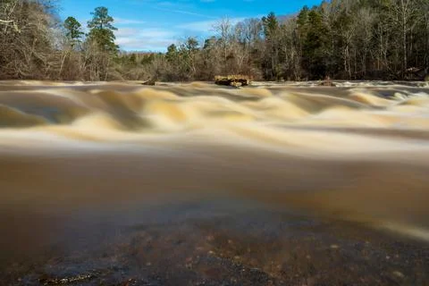 River long exposure Stock Photos
