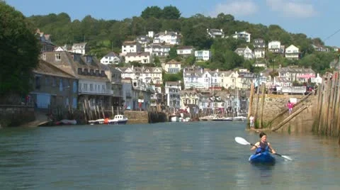 River Looe Stock Footage 8951062