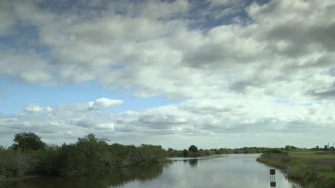 River in Louisianna Stock Footage 144840726