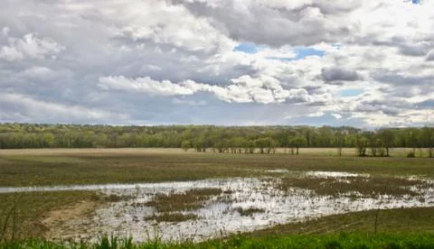 River Lowlands Stock Photos