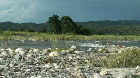 River in Manabo, Philippines #2 Stock Footage 636361
