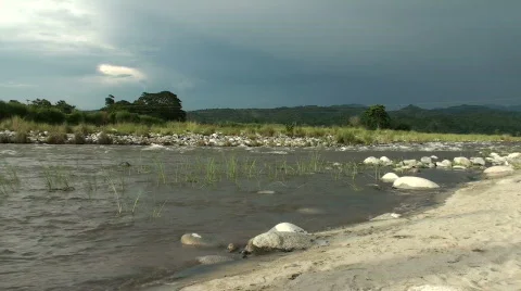 River in Manabo, Philippines #3 Stock Footage 636477