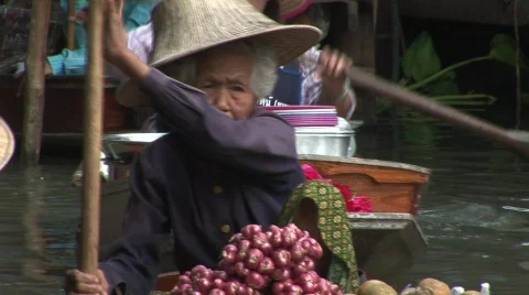 River market Stock Footage 535869