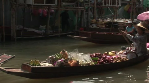 River market 스톡 동영상 535878