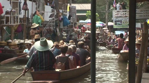 River market Stock Footage 535891