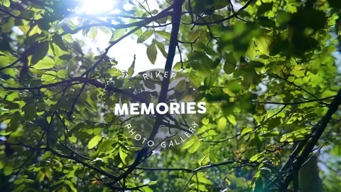 River memories Photo Gallery Stock After Effects