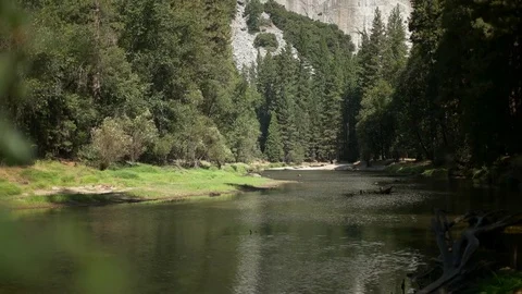 River Merced, Yosemite Stock Footage 72050852