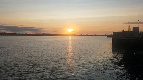 River Mersey Stock Footage 94150731