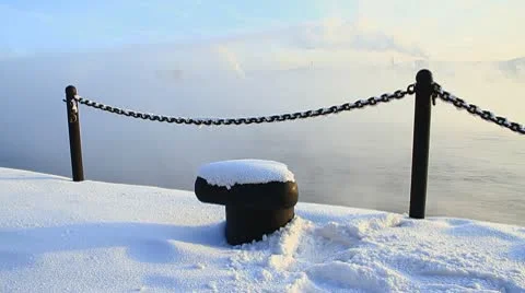 River, mist, 007 스톡 동영상 10765989