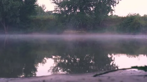 River in the morning Stock Footage 160659433
