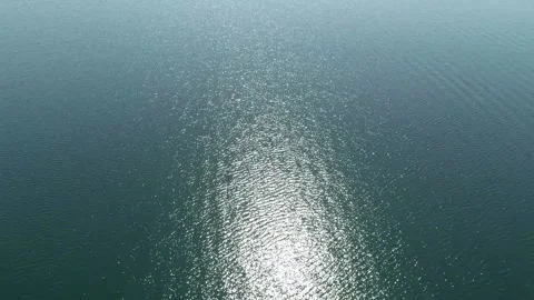 River with mountain, drone shot Stock Footage 303131089