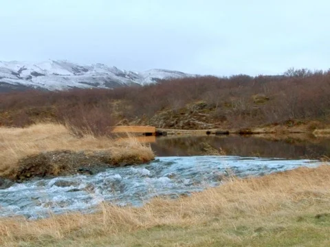 River Mountain Stock Footage 490382