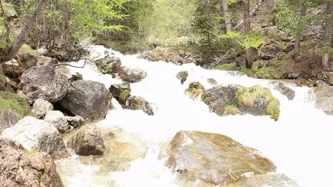 River in the mountain Stock Footage 91599753