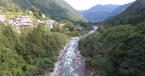 River in the mountain Stock Footage 121611006