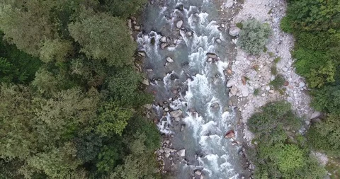 River in the mountain Stock Footage 122512606