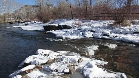 River Mountain Stock Footage 126603623