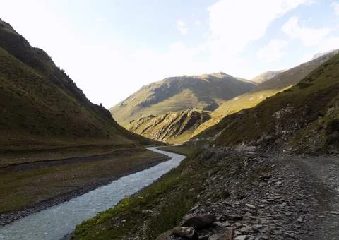 River in mountain Foto stock
