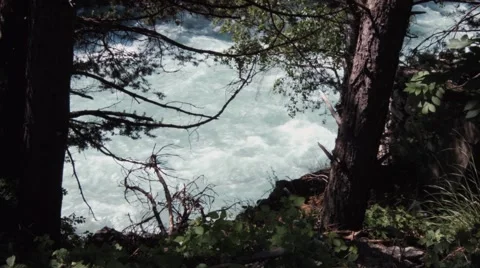 River in Mountains Stock Footage 44128088