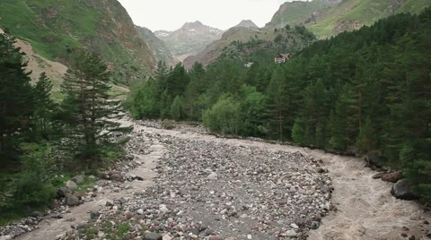 River in the mountains Stock Footage 68518377