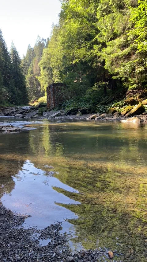 River in the mountains Stock Footage 226167340