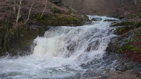 A river in the mountains Stock Footage 329103480
