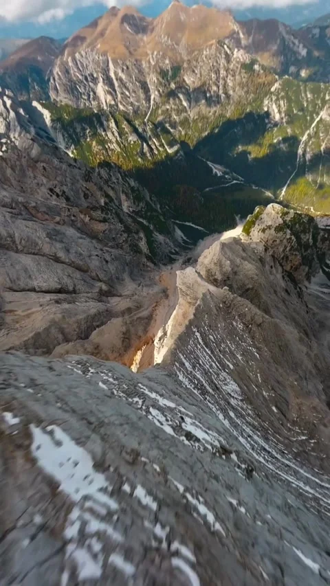 River in the mountains with grass Stock Footage 273073964